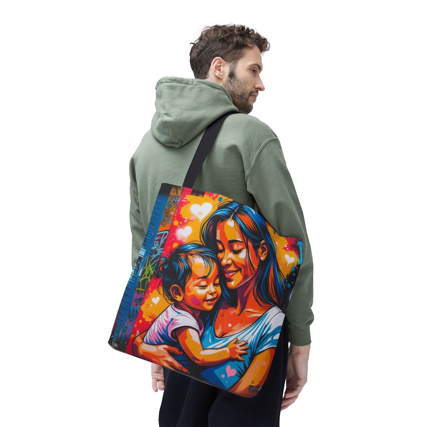 Artistic Surge - Eco-Friendly Canvas Tote Bag - HUG