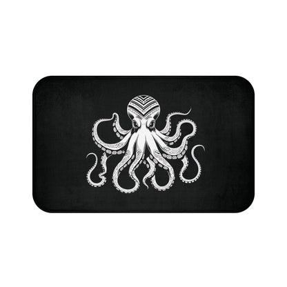 Tribal Bath Mat. Ocean Energy, Tribal Style