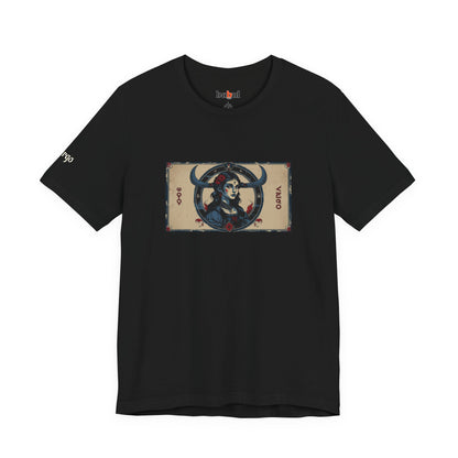 Virgo - Gothic Zodiac T-Shirt. Zodiac in the Shadows