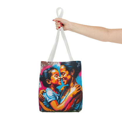 Artistic Surge - Eco-Friendly Canvas Tote Bag - SMILING HUG
