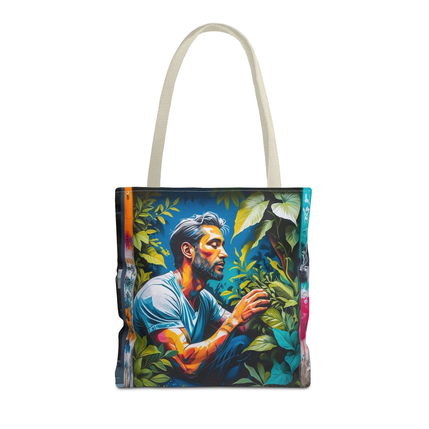 Artistic Surge - Eco-Friendly Canvas Tote Bag - LOVE FOR NATURE