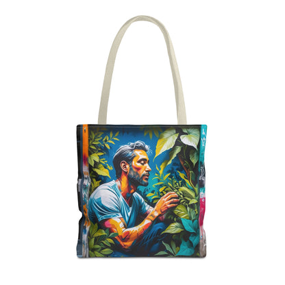 Artistic Surge - Eco-Friendly Canvas Tote Bag - LOVE FOR NATURE