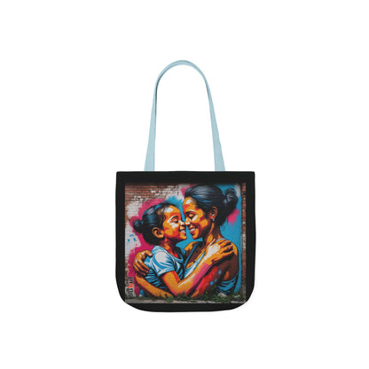 Artistic Surge - Eco-Friendly Canvas Tote Bag - SMILING HUG