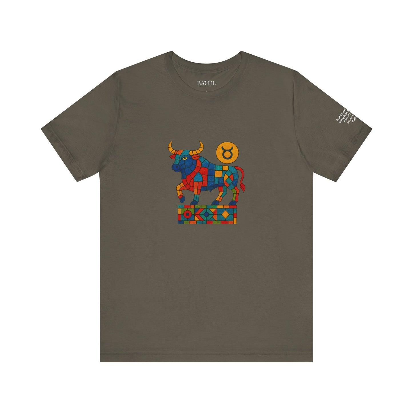 TAURUS - T-shirt, The Zodiac in Colors
