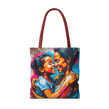 Artistic Surge - Eco-Friendly Canvas Tote Bag - SMILING HUG