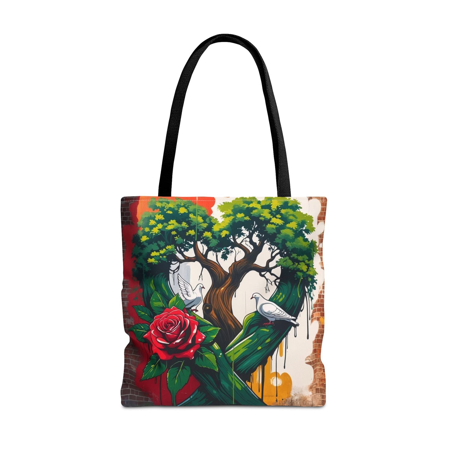 Artistic Surge - Eco-Friendly Canvas Tote Bag - ROSE