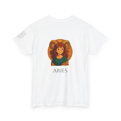 Aries - Dreamy Zodiac T-Shirts – The Magic of the Stars in Ghibli Style