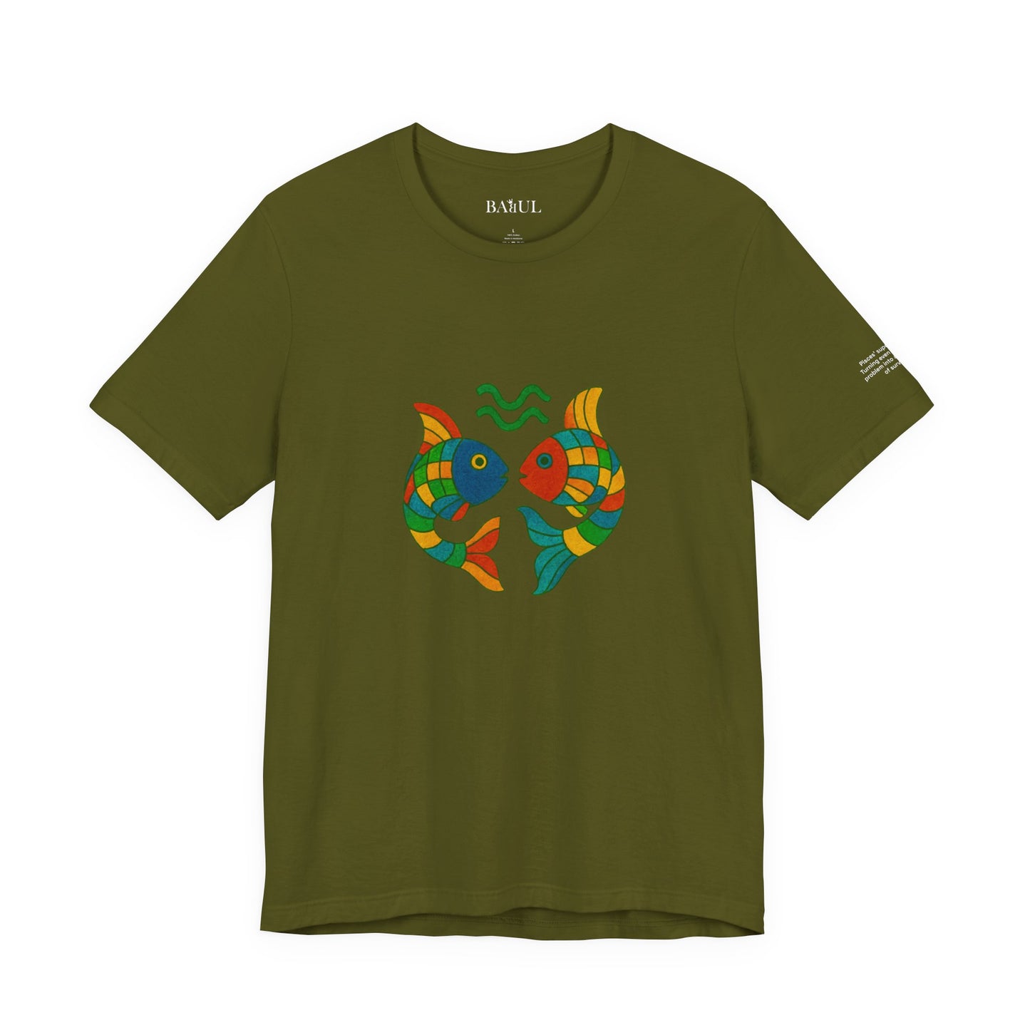 PISCES - T-shirt, The Zodiac in Colors