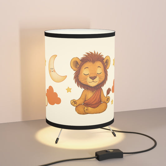 ZEN INSIDE Calming Tripod Lamp. Lion