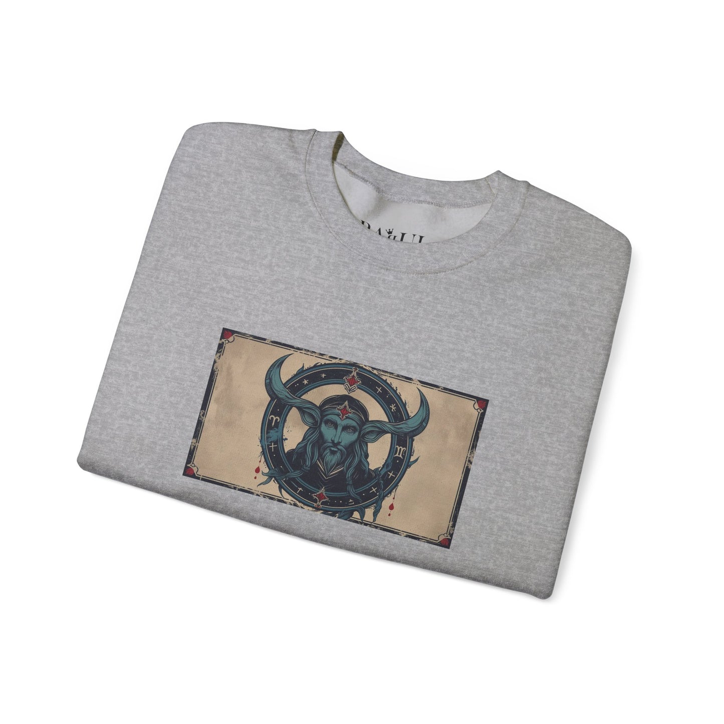 Capricorn - Gothic Zodiac Blue Sweatshirt