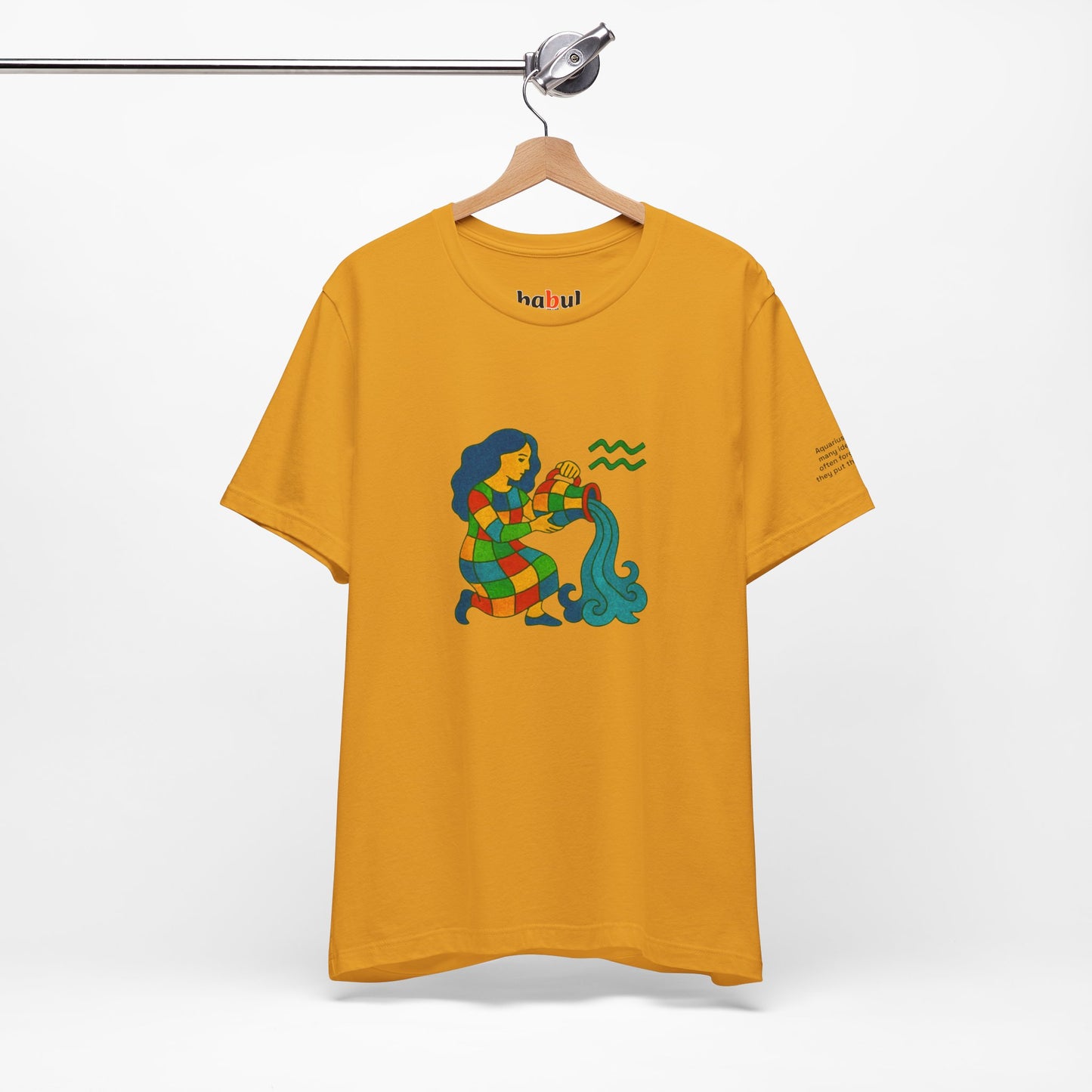 AQUARIUS - T-shirt, The Zodiac Signs According to Saint Phalle