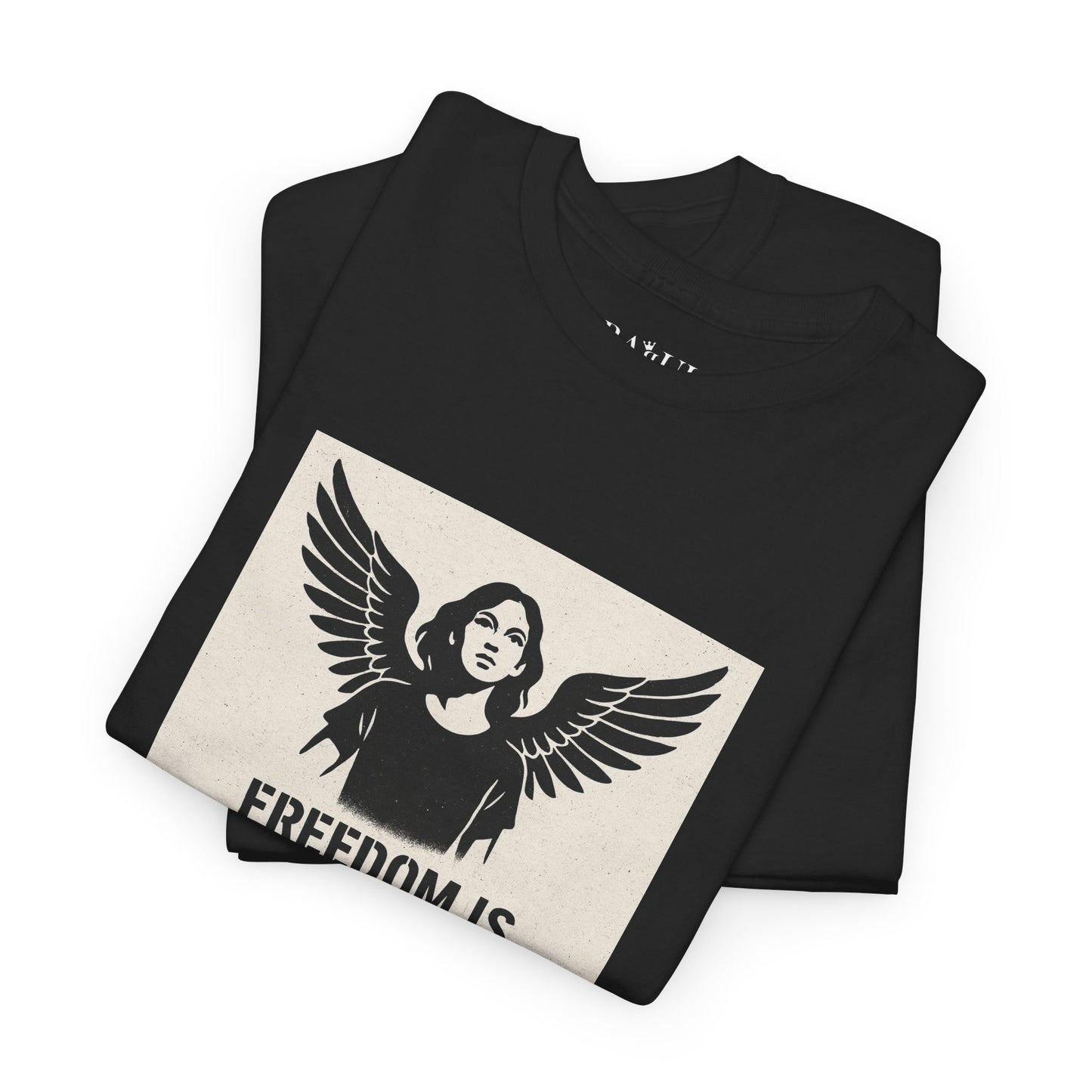 Rebel Graphic Tee - Unisex Heavy Cotton T-Shirt for the Wild at Heart. Rebel Tees, Born to Be Worn - FREEDOM IS NON-NEGOTIABLE