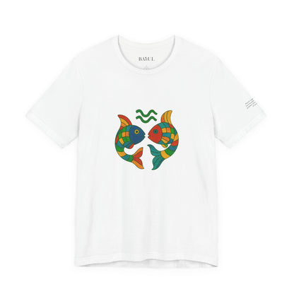 PISCES - T-shirt, The Zodiac in Colors