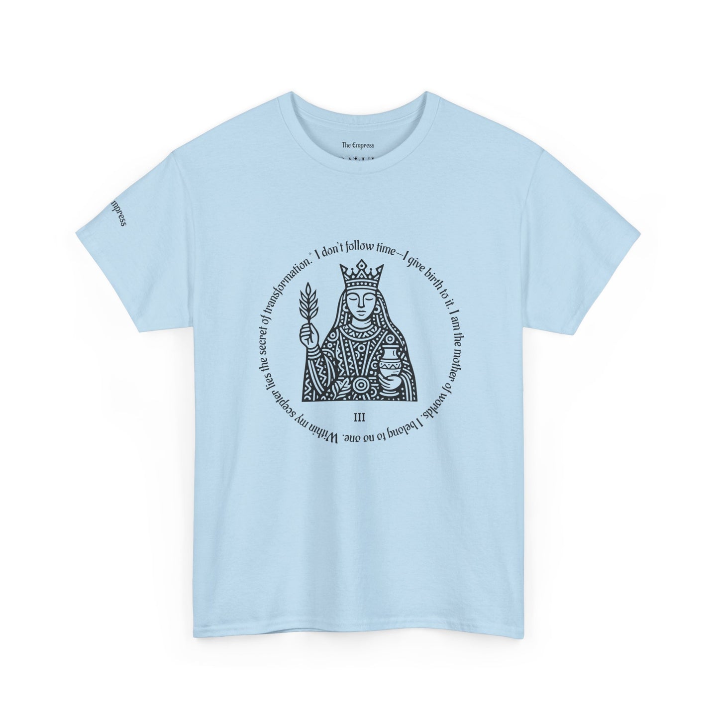 The Empress - ArcanaPop T-Shirt – Where Tarot Magic Meets Pop Art