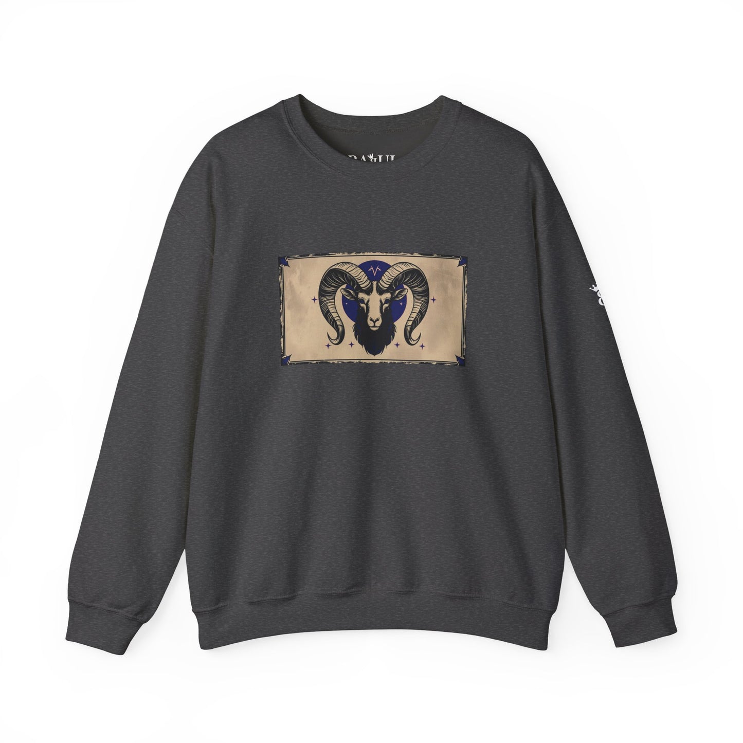 Aries - Gothic Zodiac Blue Sweatshirt