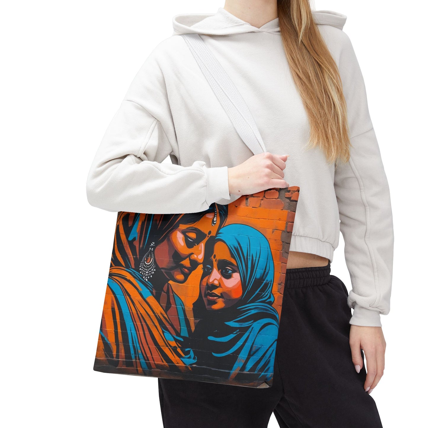 Artistic Surge - Eco-Friendly Canvas Tote Bag - TENDERNESS