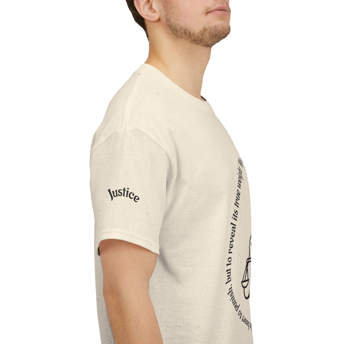 Justice - ArcanaPop T-Shirt – Where Tarot Magic Meets Pop Art