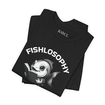 Fishlosophy Unisex Jersey Short Sleeve Tee –  The Ocean' depth is not for the faint of heart