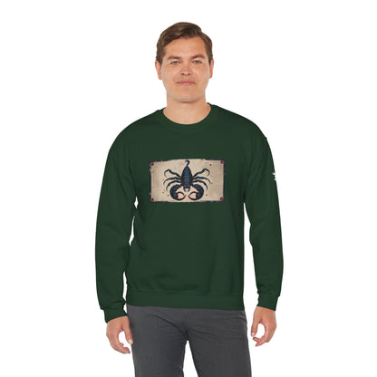 Scorpio - Gothic Zodiac Blue Sweatshirt
