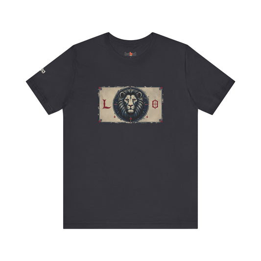 Leo - Gothic Zodiac T-Shirt. Zodiac in the Shadows