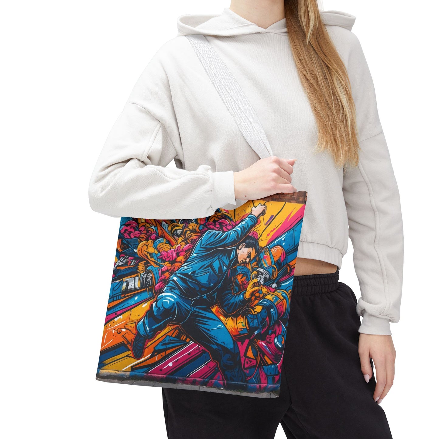 Artistic Surge - Eco-Friendly Canvas Tote Bag - MECHANICS
