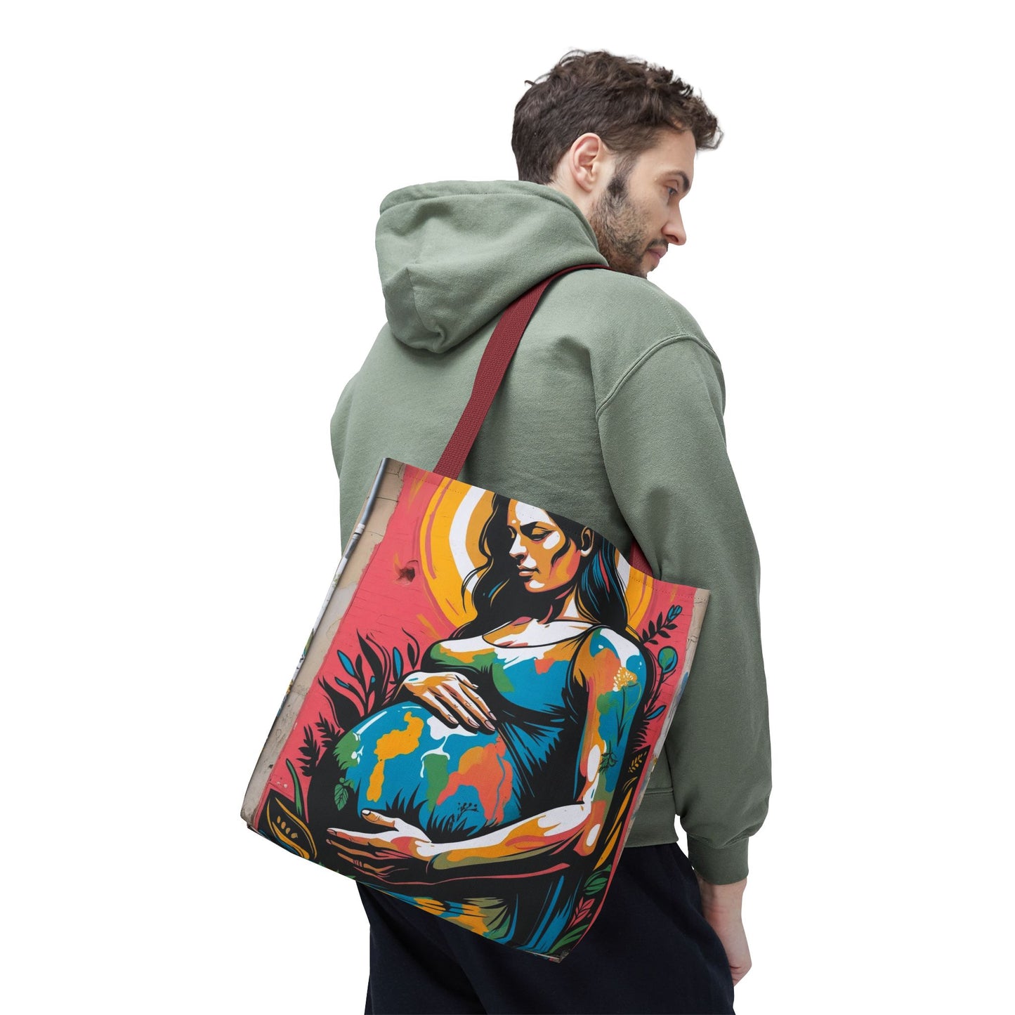 Artistic Surge - Eco-Friendly Canvas Tote Bag - MATERNITY