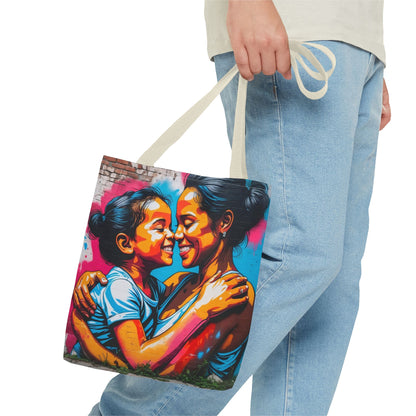 Artistic Surge - Eco-Friendly Canvas Tote Bag - SMILING HUG