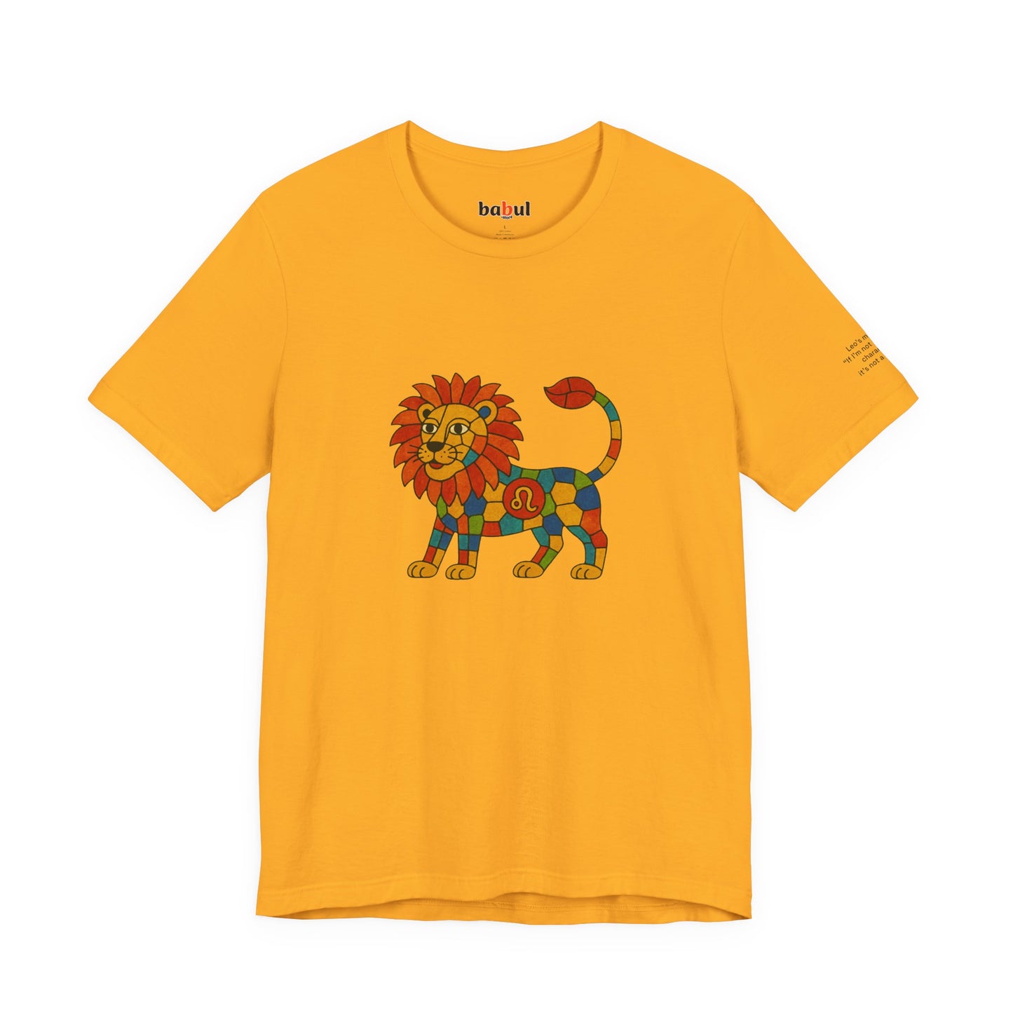 LEO - T-shirt, The Zodiac Signs According to Saint Phalle