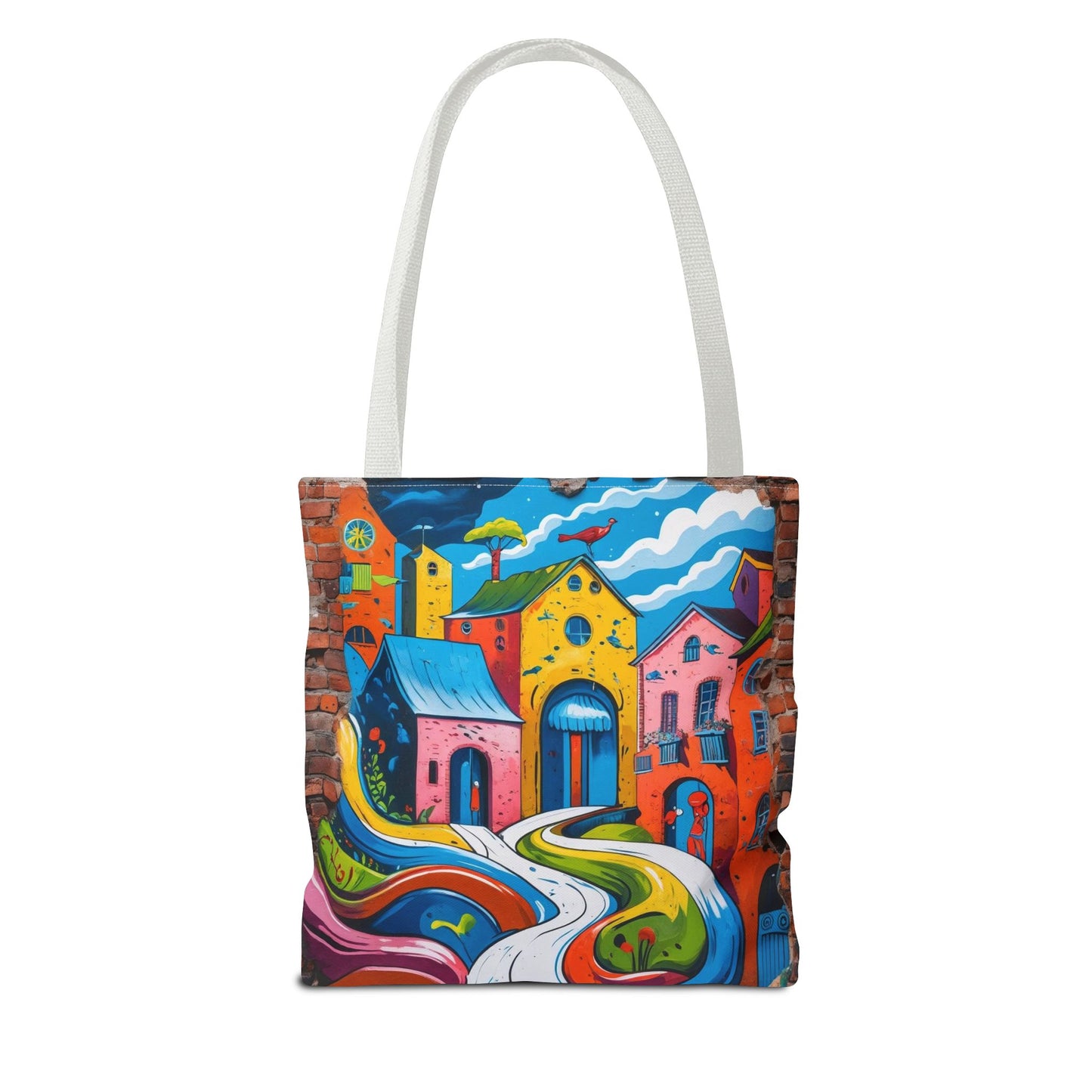 Artistic Surge - Eco-Friendly Canvas Tote Bag - HOUSES