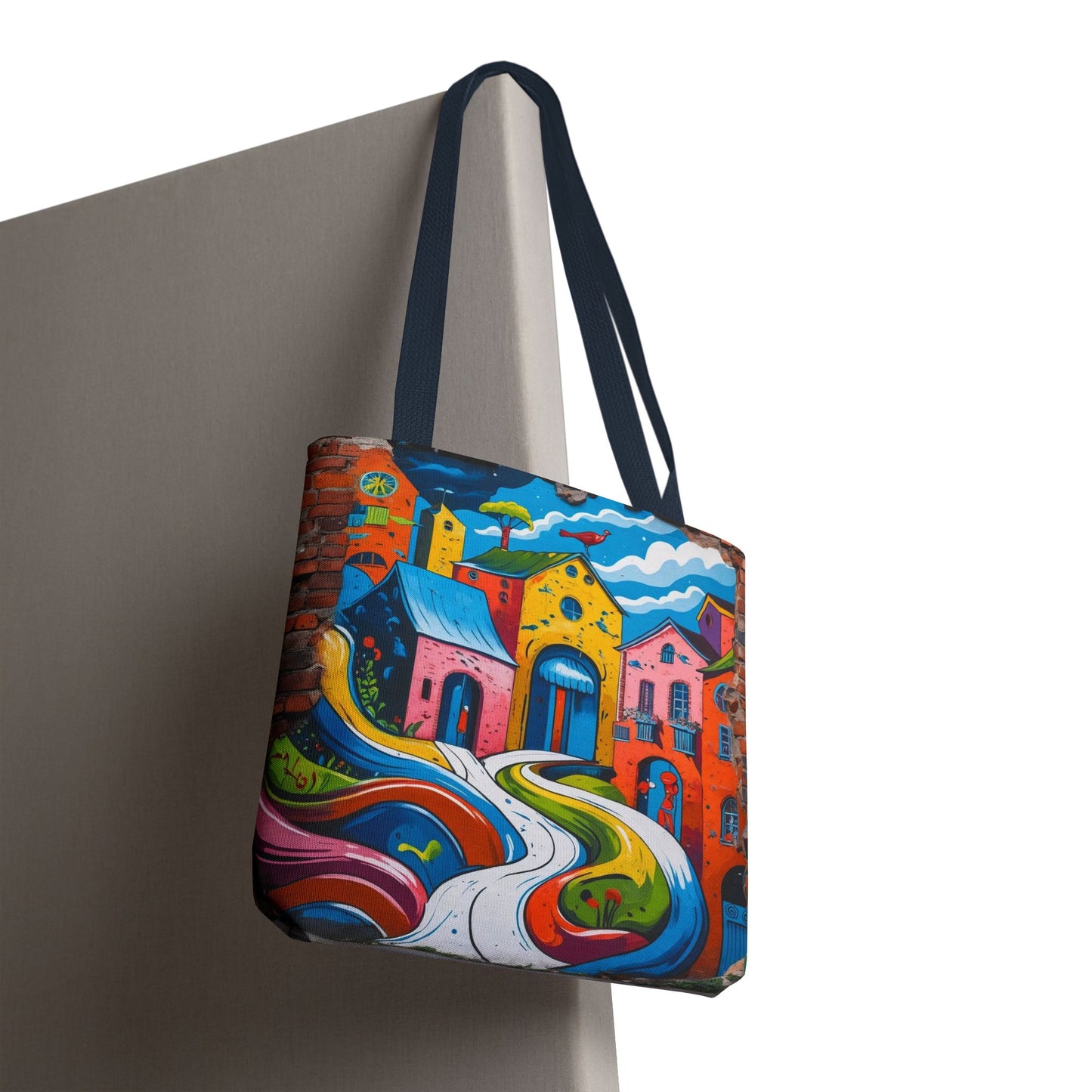 Artistic Surge - Eco-Friendly Canvas Tote Bag - HOUSES