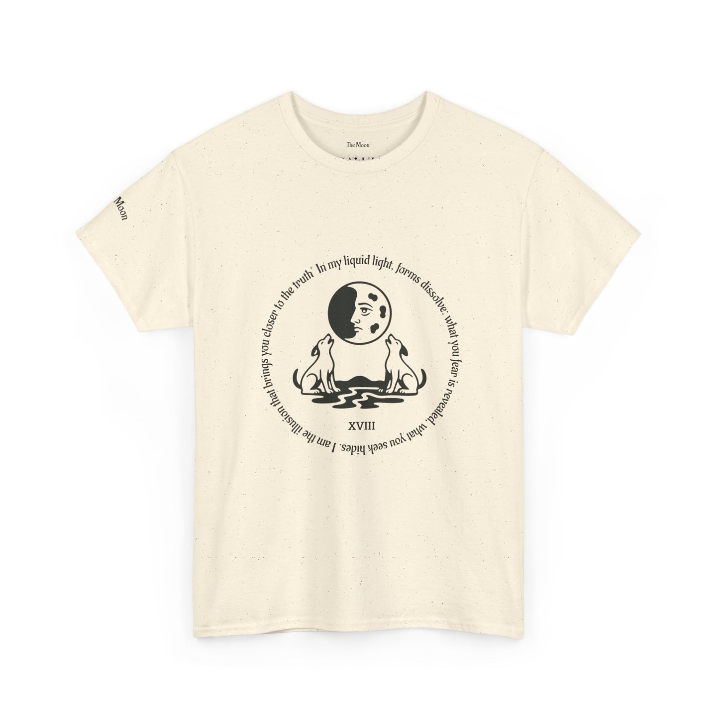 The Moon - ArcanaPop T-Shirt – Where Tarot Magic Meets Pop Art