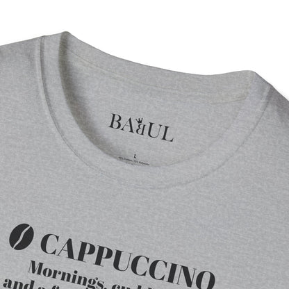 CoffeeTherapy T-Shirt – Irony Is the Best Cure (Right After Coffee)