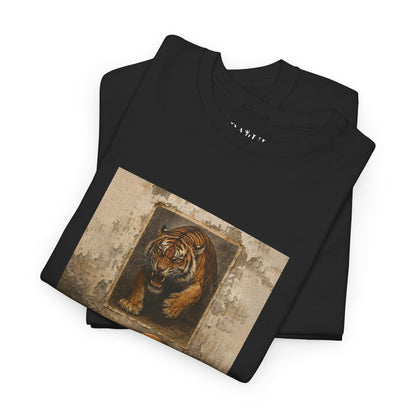 Rebel Graphic Tee - Unisex Heavy Cotton T-Shirt for the Wild at Heart. Rebel Tees, Born to Be Worn