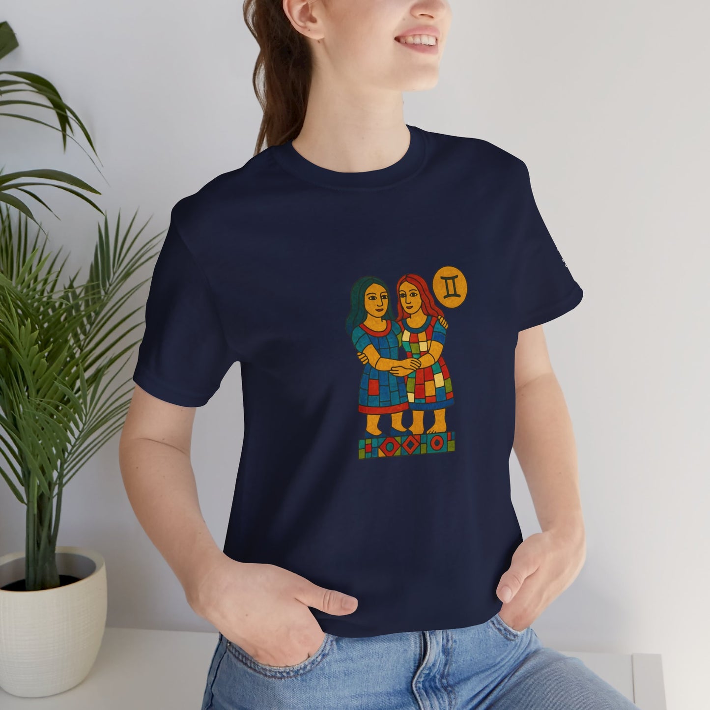 GEMINI - T-shirt, The Zodiac in Colors