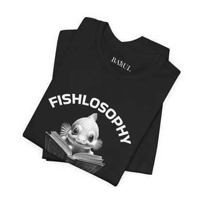 Fishlosophy Unisex Jersey Short Sleeve Tee –  The Early Worms Get Eaten First
