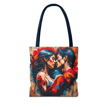 Artistic Surge - Eco-Friendly Canvas Tote Bag - LOVERS