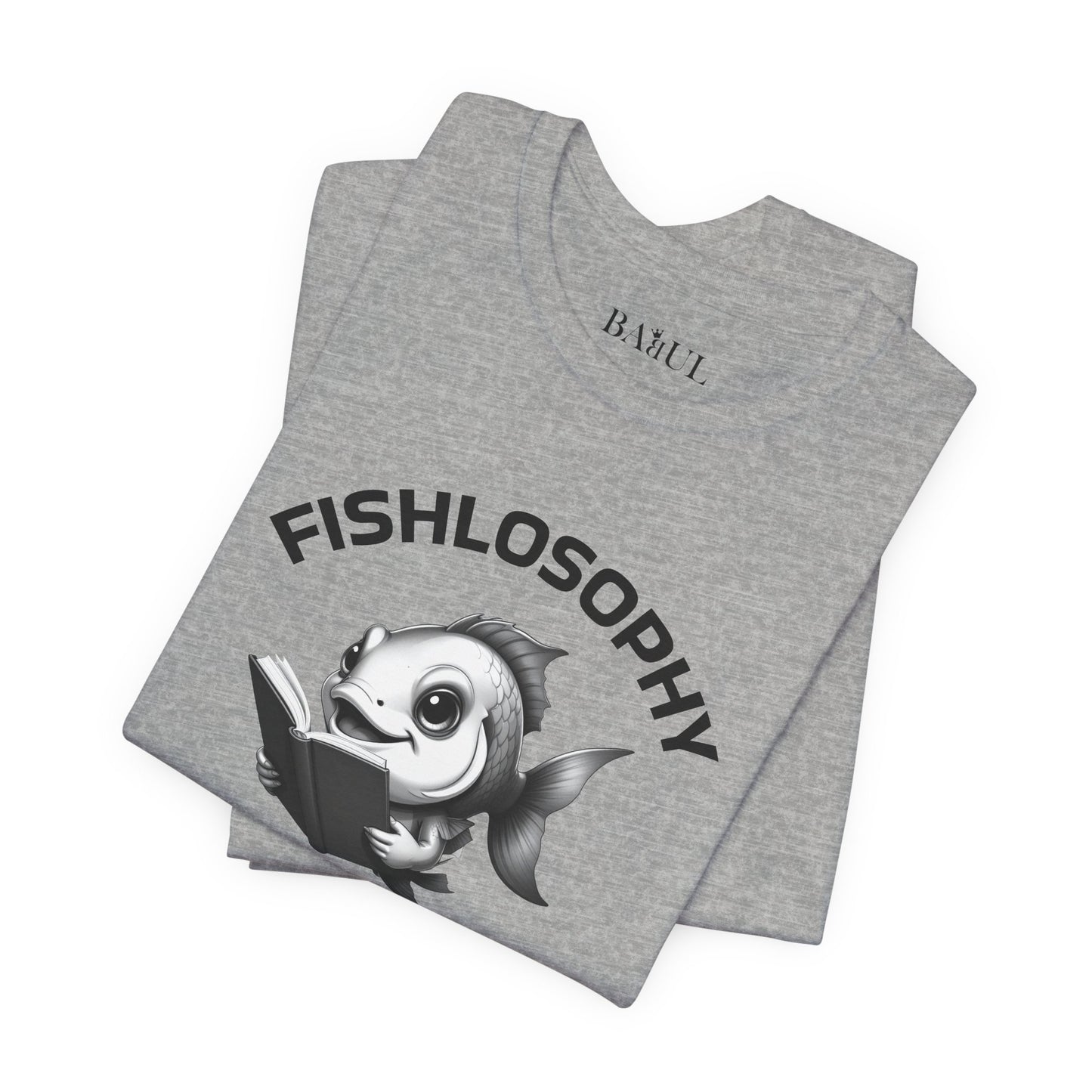 Fishlosophy Unisex Jersey Short Sleeve Tee –  The Ocean' depth is not for the faint of heart