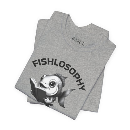 Fishlosophy Unisex Jersey Short Sleeve Tee –  The Ocean' depth is not for the faint of heart