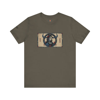 Virgo - Gothic Zodiac T-Shirt. Zodiac in the Shadows