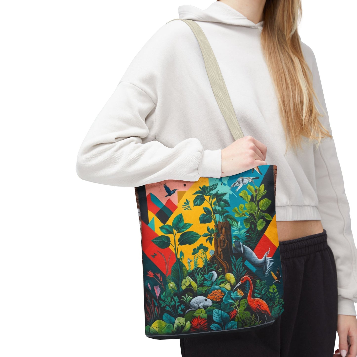 Artistic Surge - Eco-Friendly Canvas Tote Bag - NATURE
