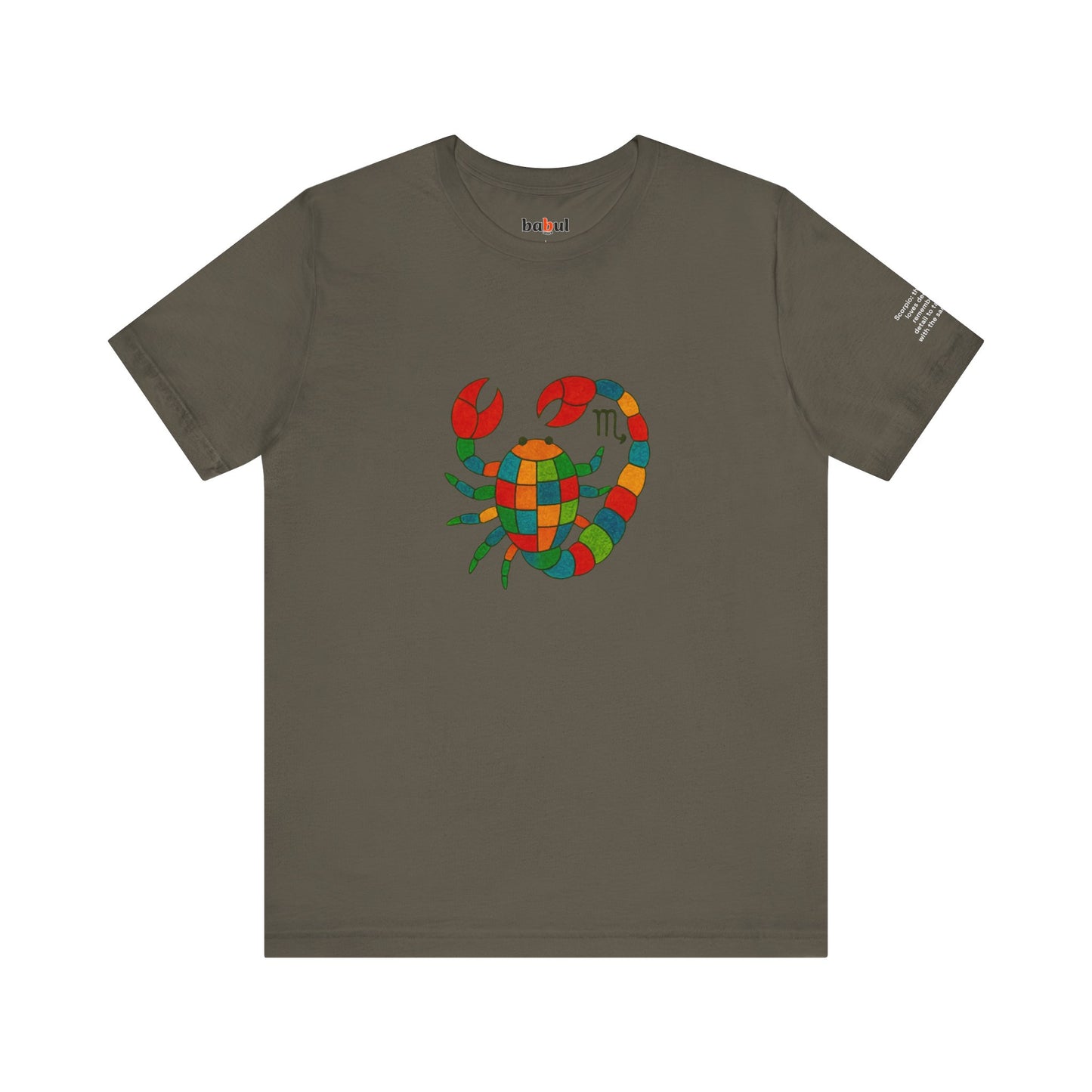 SCORPIO - T-shirt, The Zodiac Signs According to Saint Phalle