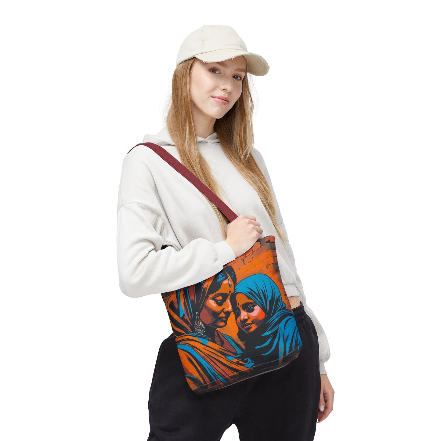 Artistic Surge - Eco-Friendly Canvas Tote Bag - TENDERNESS