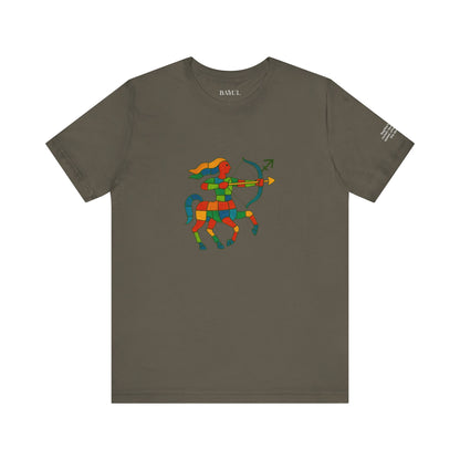 SAGITTARIUS - T-shirt, The Zodiac in Colors