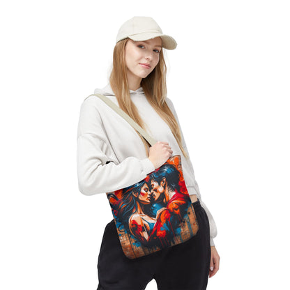 Artistic Surge - Eco-Friendly Canvas Tote Bag - LOVERS