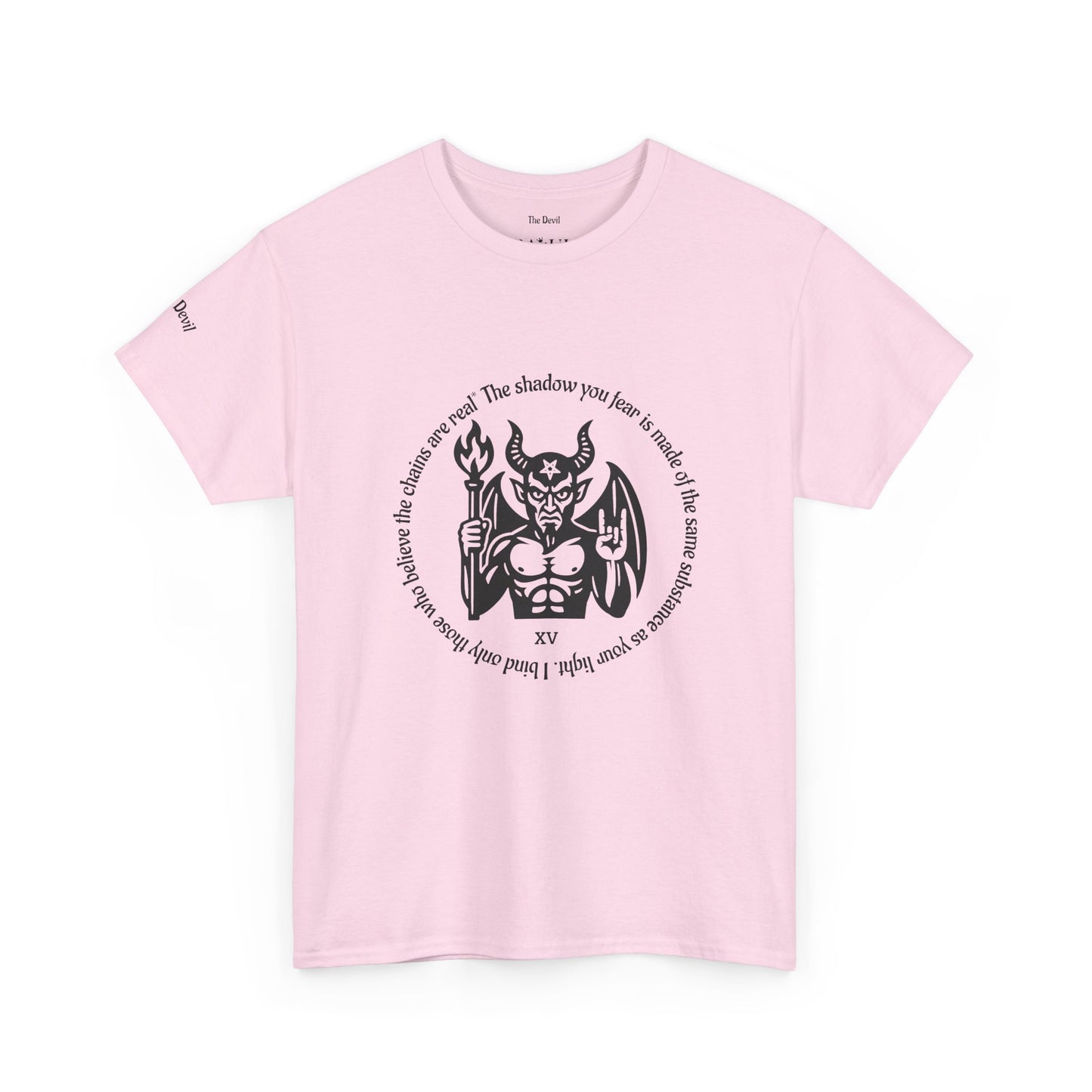 The Devil - ArcanaPop T-Shirt – Where Tarot Magic Meets Pop Art