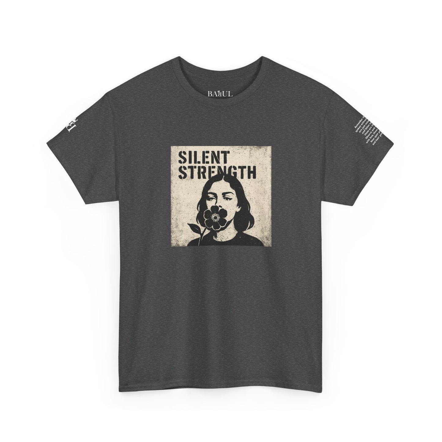 Rebel Graphic Tee - Unisex Heavy Cotton T-Shirt for the Wild at Heart. Rebel Tees, Born to Be Worn