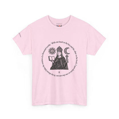The High Priestess - ArcanaPop T-Shirt – Where Tarot Magic Meets Pop Art
