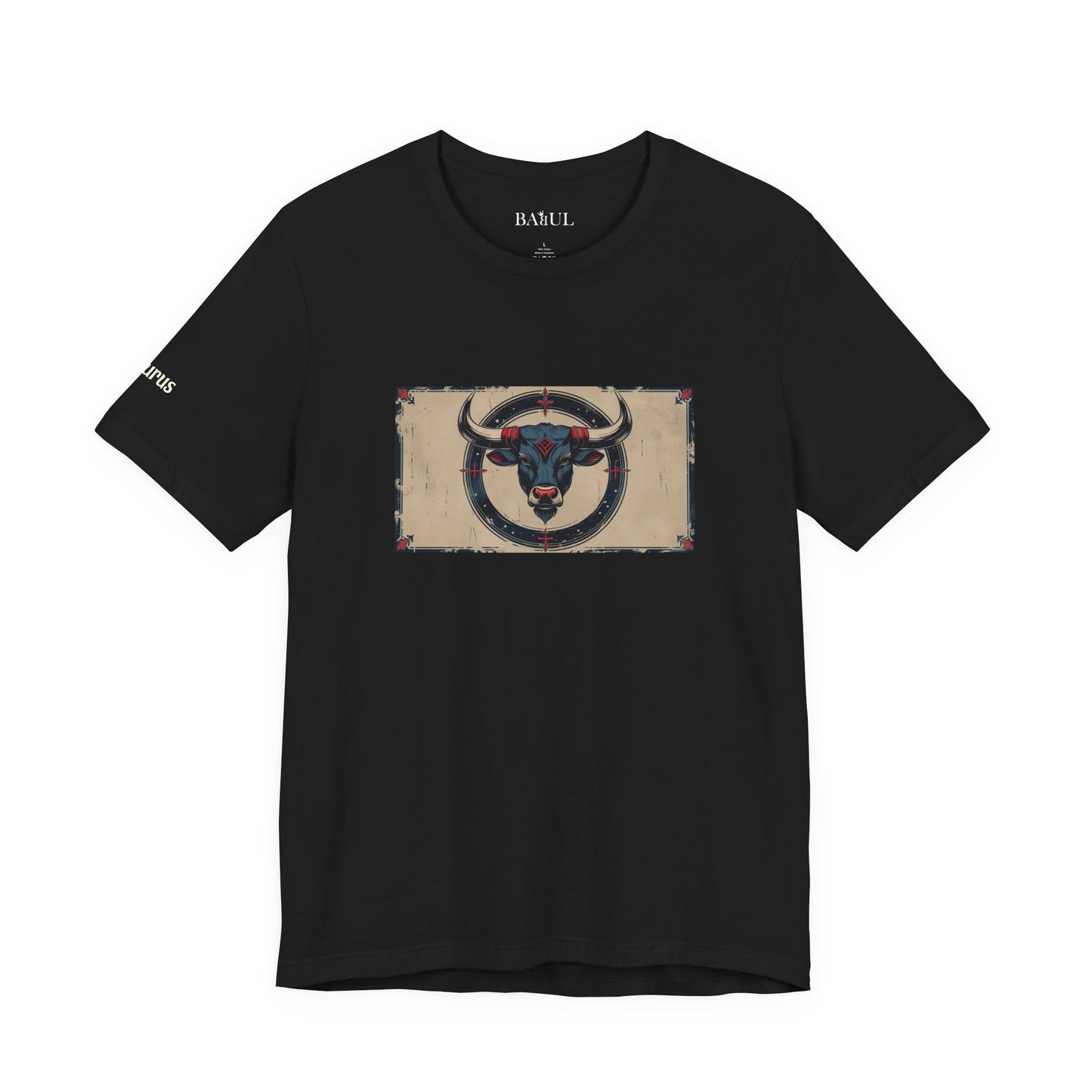 Taurus - Gothic Zodiac T-Shirt. Zodiac in the Shadows