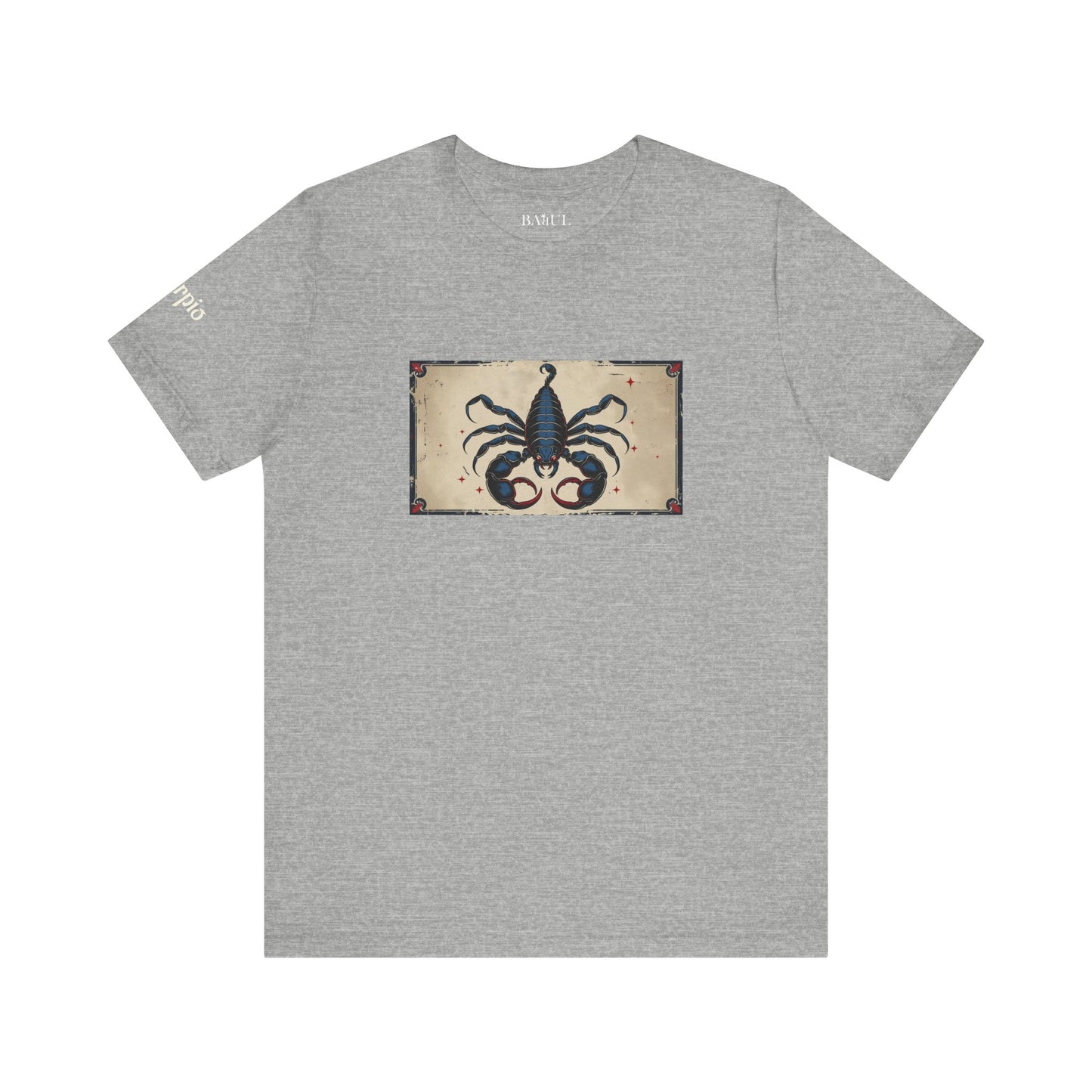 Scorpio - Gothic Zodiac T-Shirt. Zodiac in the Shadows