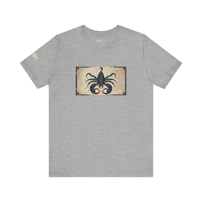 Scorpio - Gothic Zodiac T-Shirt. Zodiac in the Shadows